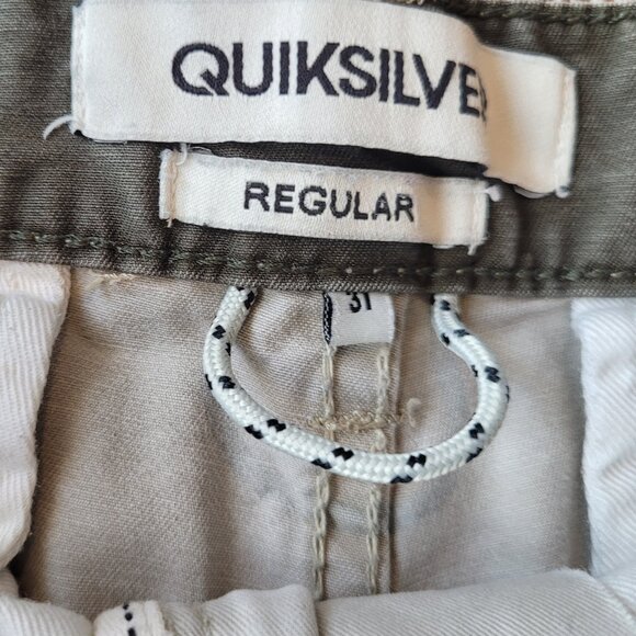 Quicksilver tan shorts size 31 - Picture 5 of 7